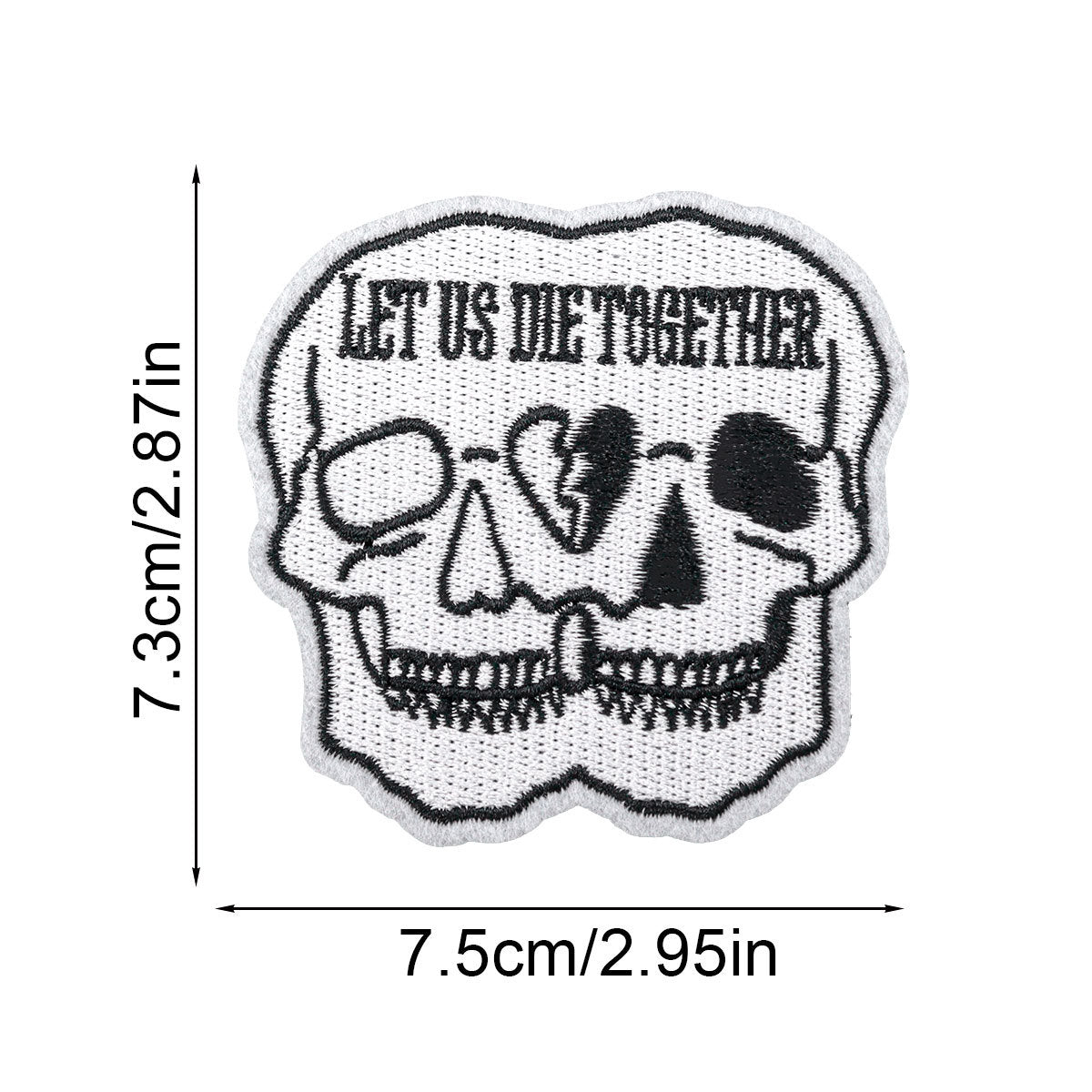 Wholesale Dark Gothic Embroidery Patch